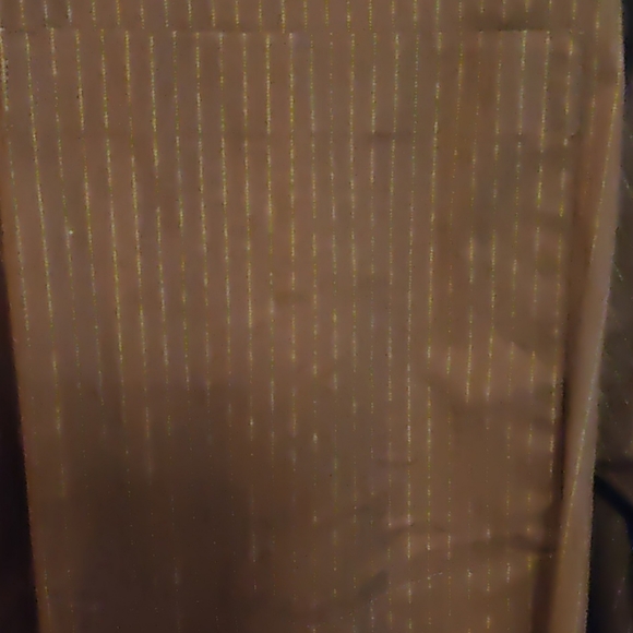 Club Monaco Burgundy/Gold stripes shirt L - Picture 4 of 4